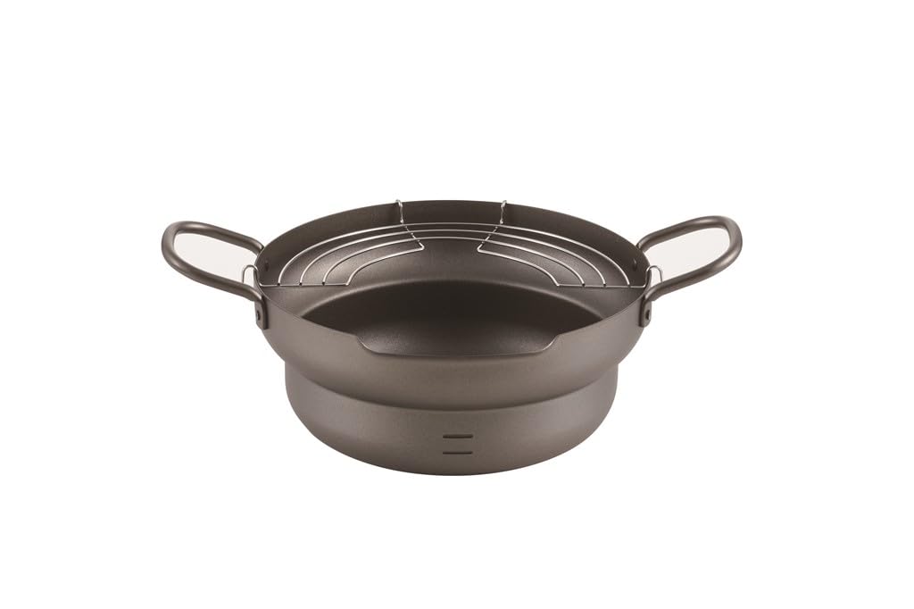 Amazon | 丸山技研 創燕 SOUEN 鉄製 段付天ぷら鍋 24cm SE-57 IH